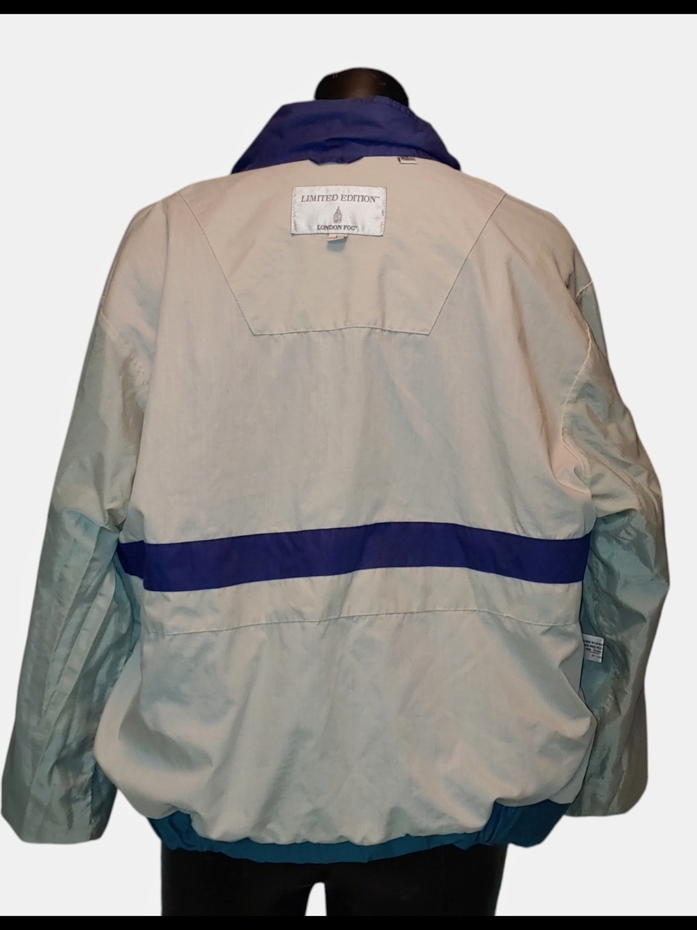 Vintage London Fog Limited Edition Teal Windbreaker - Picture 4 of 7
